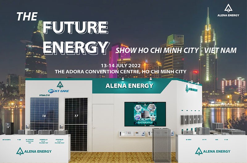Alena Energy giới thiệu mẫu sản phẩm mới tại The Solar Show Vietnam 2022