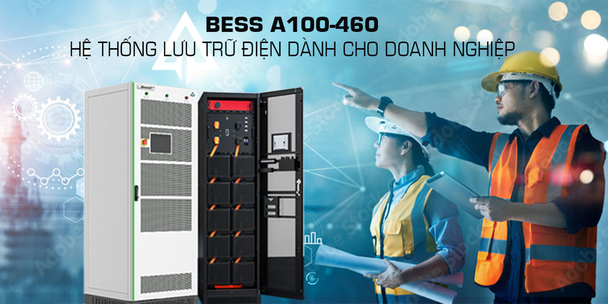 BESS A100-460 – hệ thống lưu trữ điện thương hiệu Su Per Bat