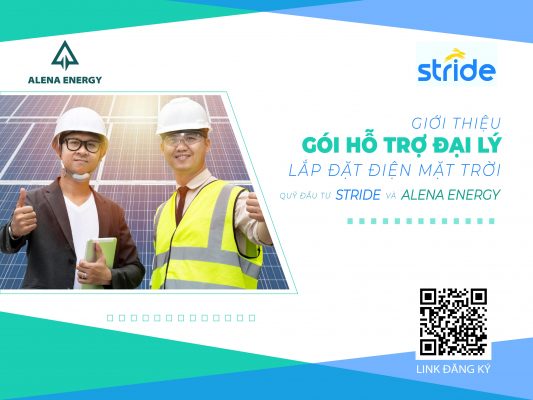 Workshop: giới thiệu gói hỗ trợ đại lý lắp đặt điện mặt trời từ quỹ đầu tư Stride và NPP Alena Energy
