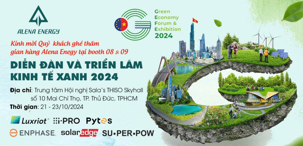 KHÁM PHÁ GIẢI PHÁP NĂNG LƯỢNG XANH TẠI GEFE 2024 CÙNG ALENA ENERGY